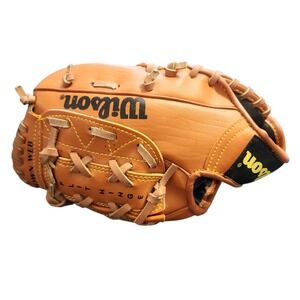 Wilson Mini-Pro A2480 Baseball Glove Tan Leather Right Hand Throw Crown Web